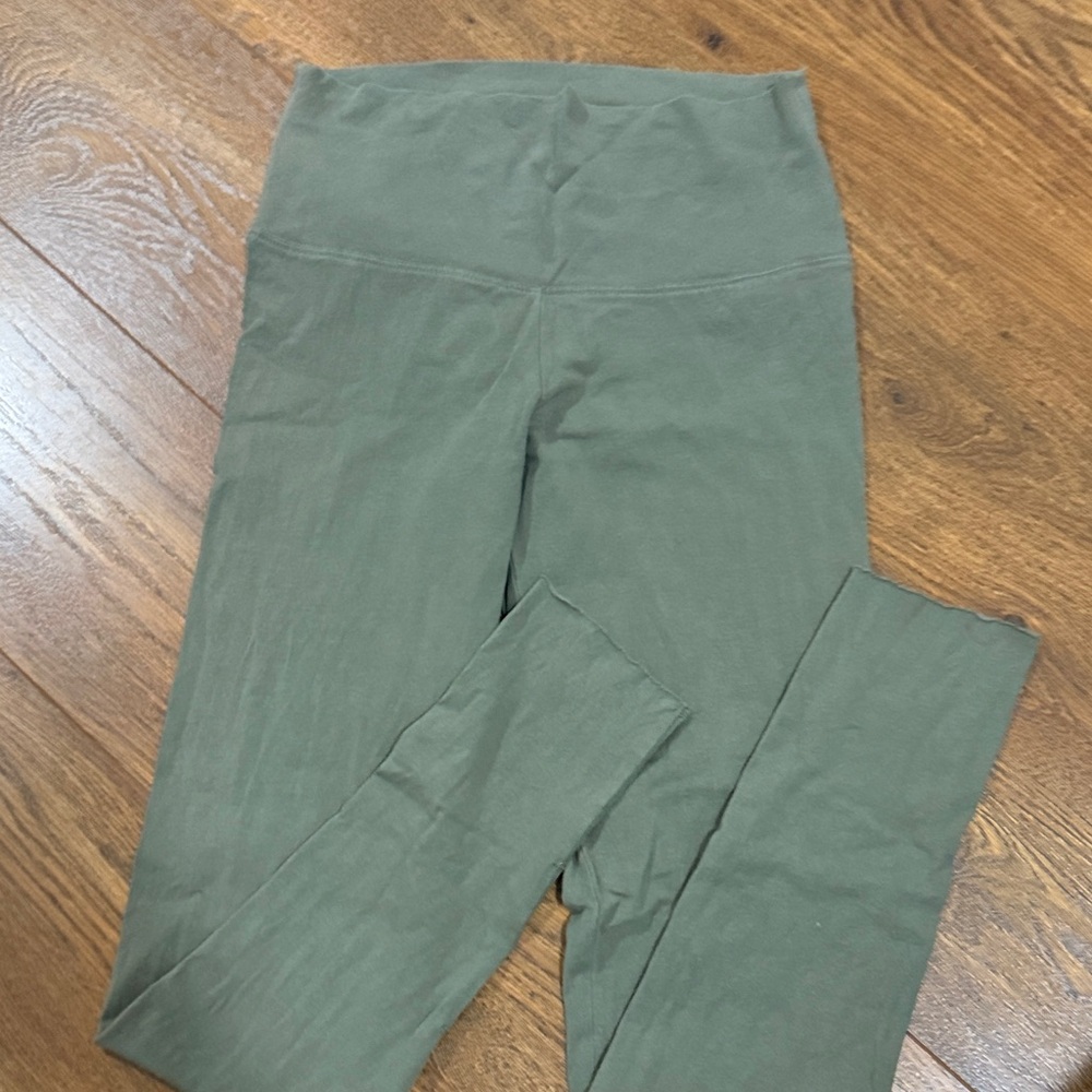 TNA Olive Green Leggings